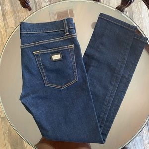 Dolce and Gabbana Low Rise Slim Jeans